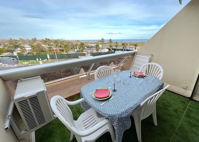 2 Couchages Cap D'agde Naturisme Cn060-ab244 Appartement